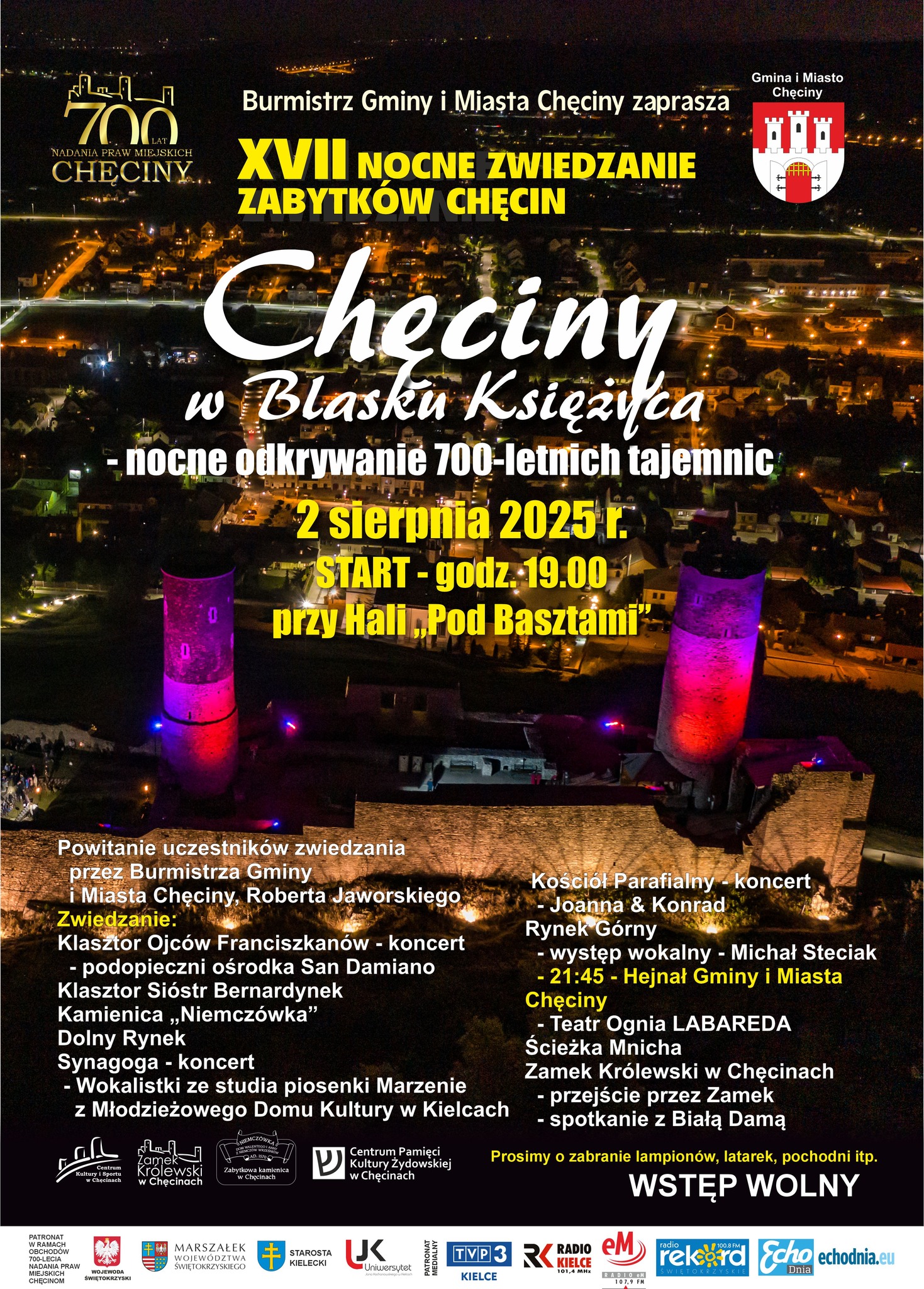 Zapraszamy do udziału w ✨XVII NOCNYM ZWIEDZANIU ZABYTKÓW CHĘCIN
